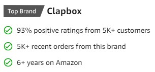 Clapbox Adjustable Snare Wooden Cajon CB65 Amazon Customers Review